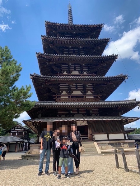 法隆寺五重の塔